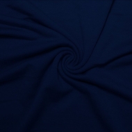 French Terry Cotton Spandex-Navy