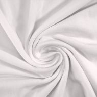 Cotton Jersey Spandex White
