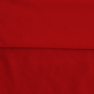 Fleece Polyester Cotton-Red
