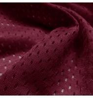 Athletic Football Mesh Burgundy