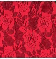 Rose Flower Lace-379-400-Coral