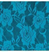Rose Flower Lace-379-400-Turquoise