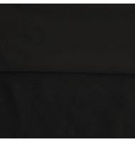 Fleece Polyester Cotton-Black