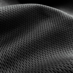 Black Micro Modal Spandex Carbon Mesh Jersey Knit Fabric by the Yard -   UK