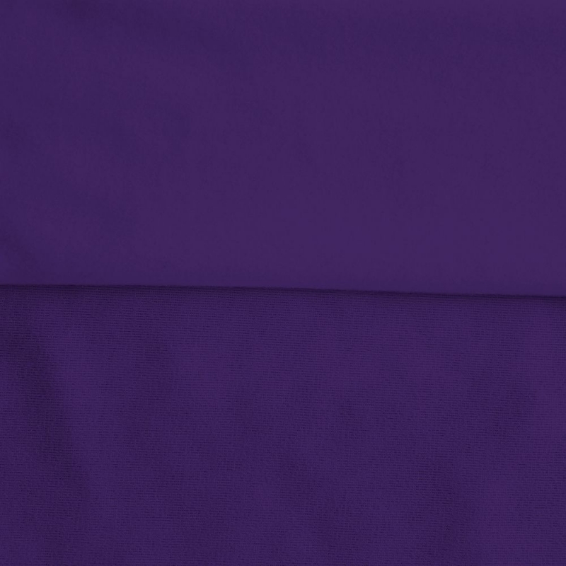 Fleece Polyester Cotton-Purple