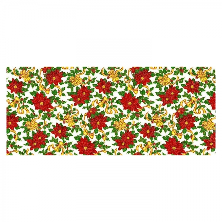 Poly Poplin Christmas Tablecloths Fabric Style# 1003 - Click Image to Close