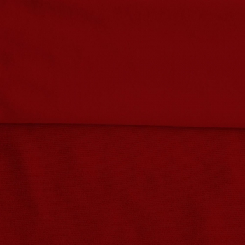 Fleece Polyester Cotton-Cardinal