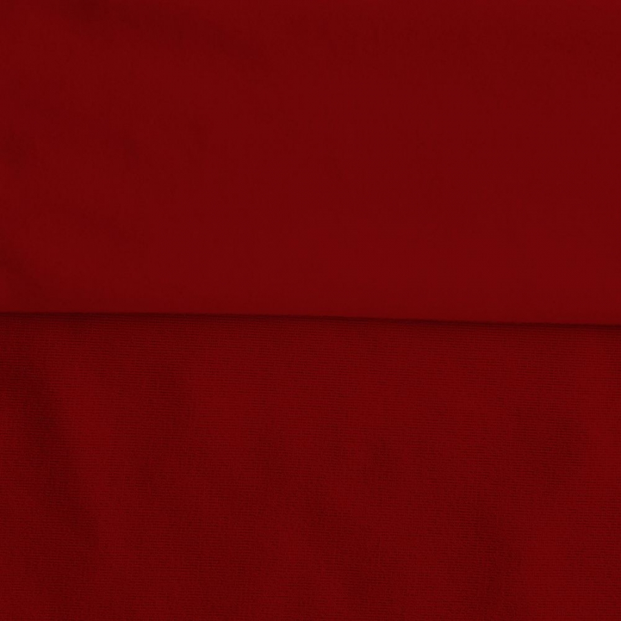 Fleece Polyester Cotton-Cardinal - Click Image to Close