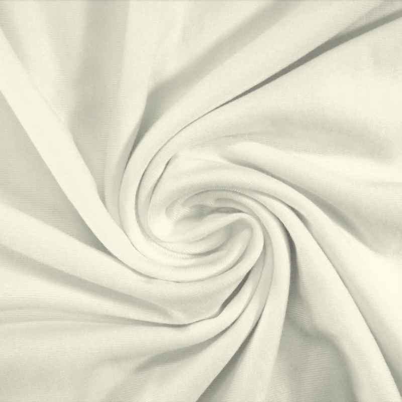 Rayon Modal Spandex Ivory