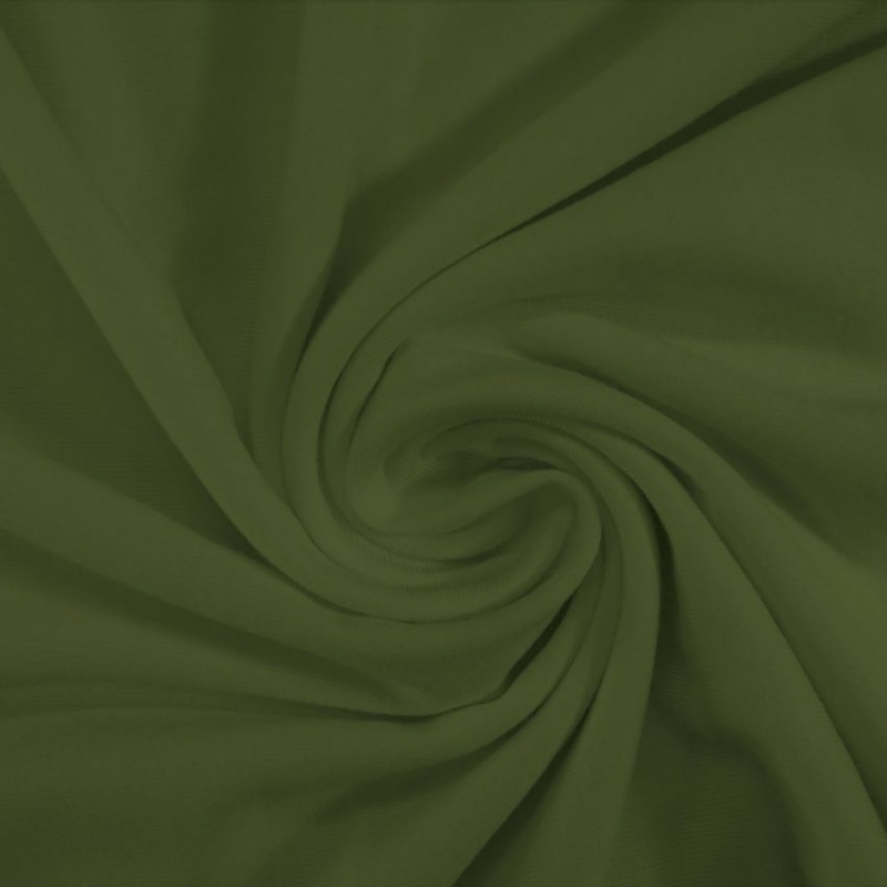 Rayon Spandex Military Green