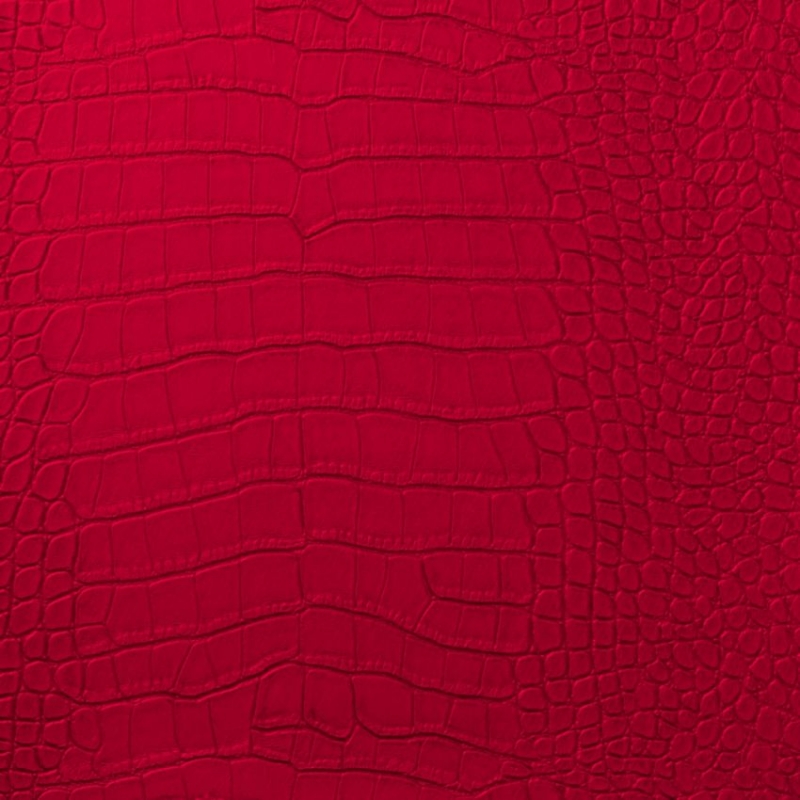 Vinyl Crocodile Red