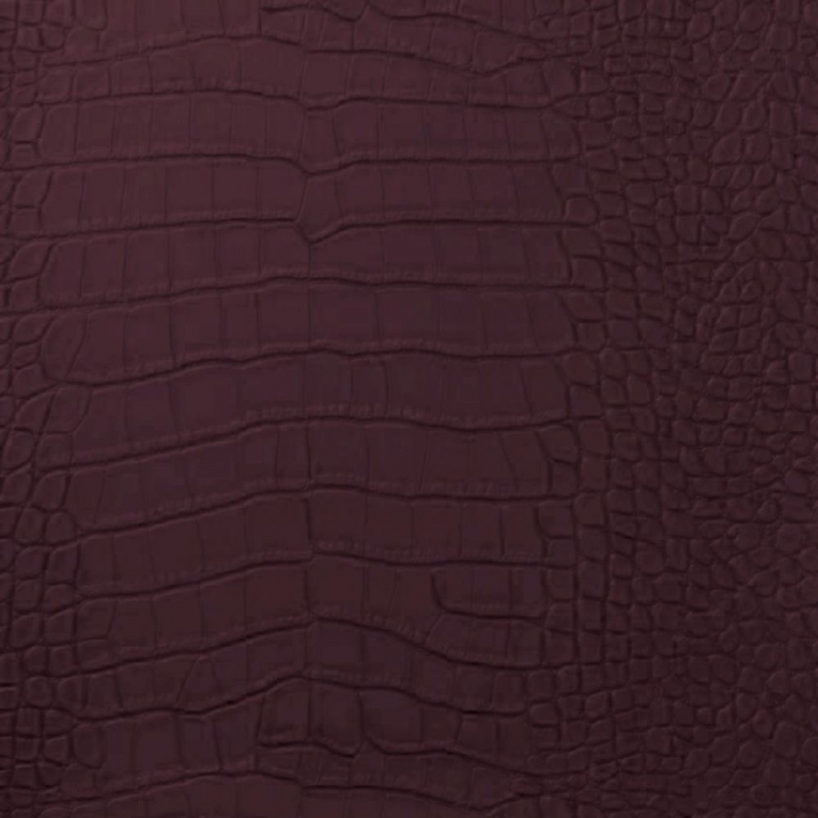 Vinyl Crocodile Burgundy - Click Image to Close