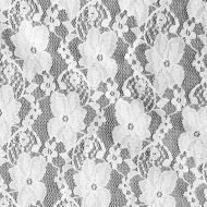 Small Flower Lace-910-500-White