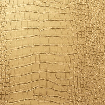 Vinyl Crocodile Gold