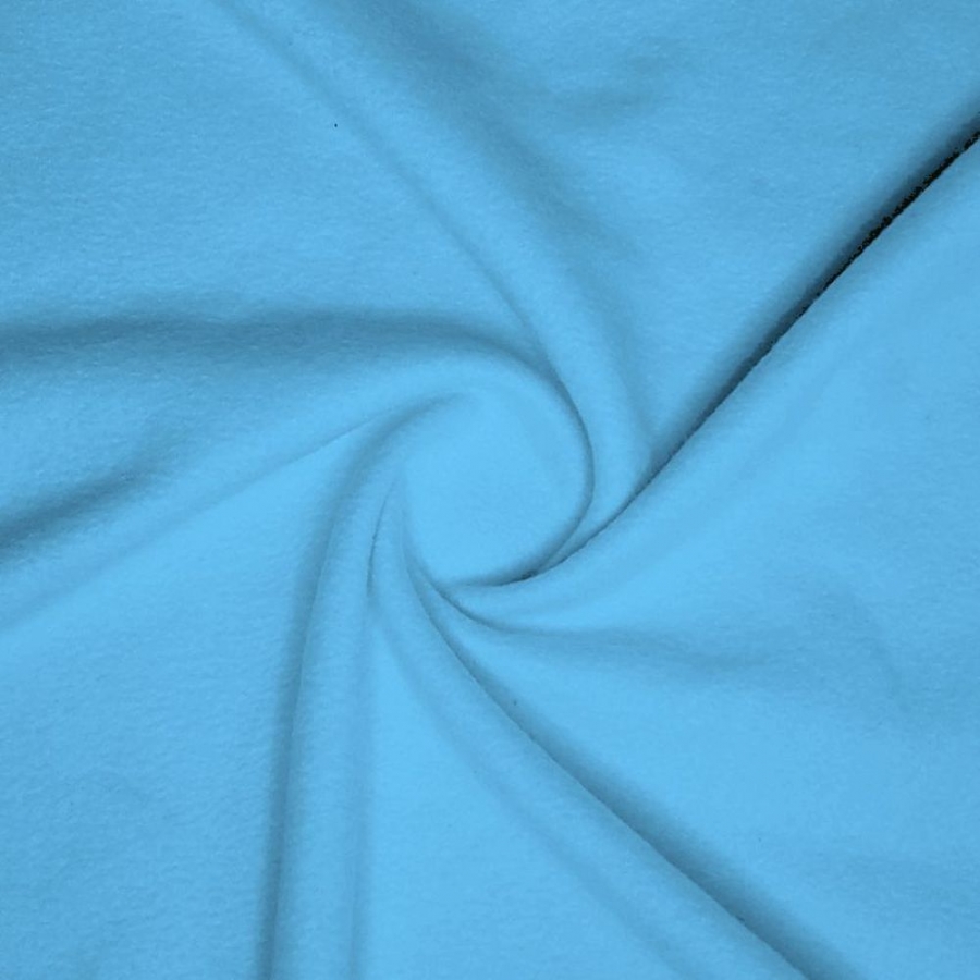 Anti-Pill Fleece Solid Sky Blue - Click Image to Close