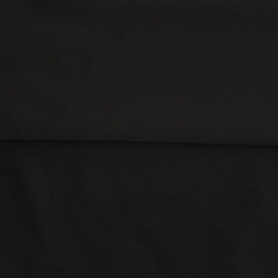 Fleece Polyester Cotton-Black