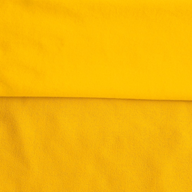 Fleece Polyester Cotton-Gold