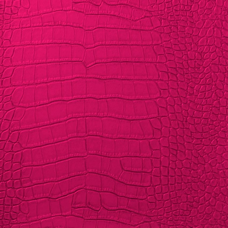 Vinyl Crocodile Fuchsia