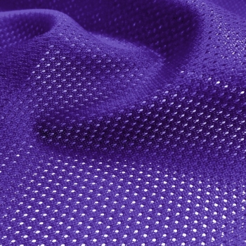 Red Flat Back Dimple Mesh Fabric - Athletic Sports Mesh Fabrics