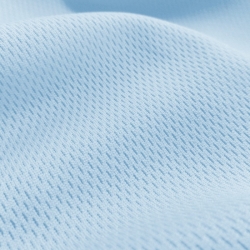 Athletic Dimple Mesh Sky Blue