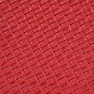 Vinyl Basket Weave Red