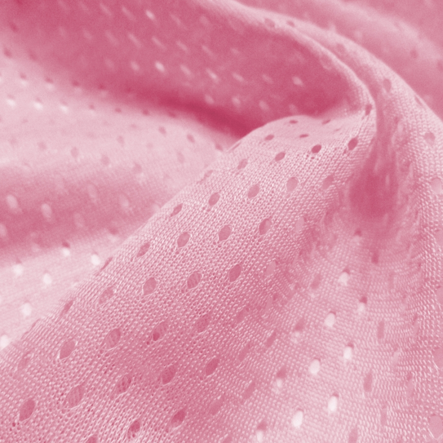 Athletic Football Mesh Pink - Click Image to Close