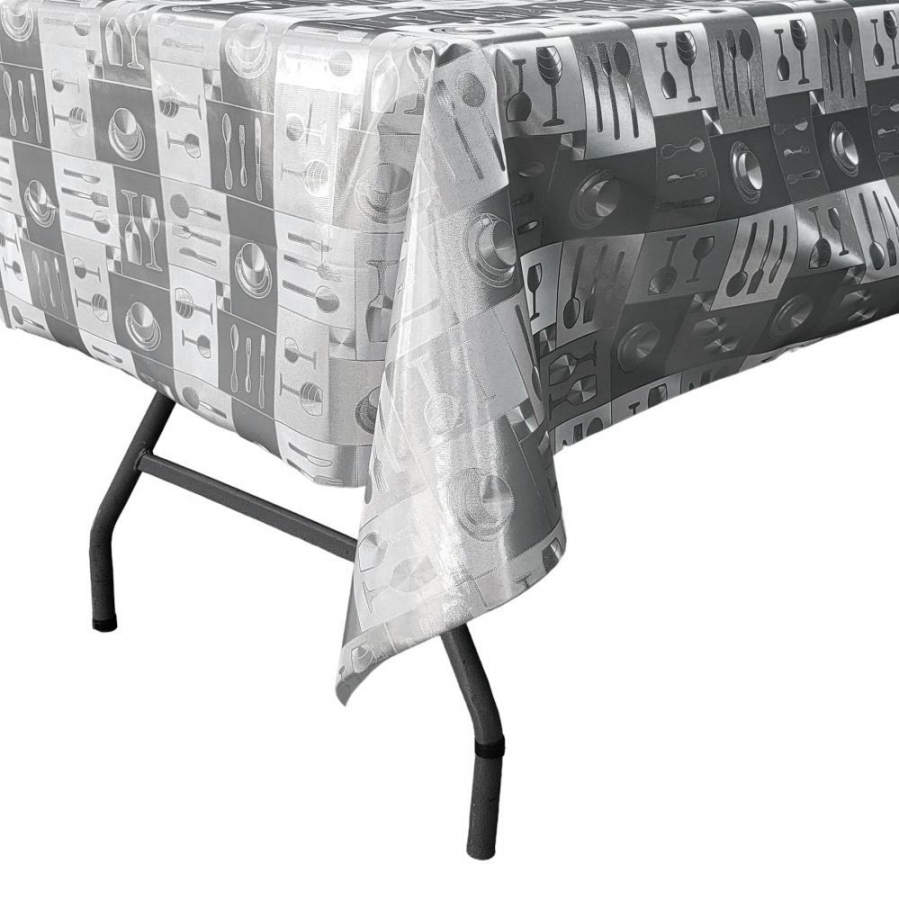 Plastic Tablecloth Print Style# 40870 - Click Image to Close