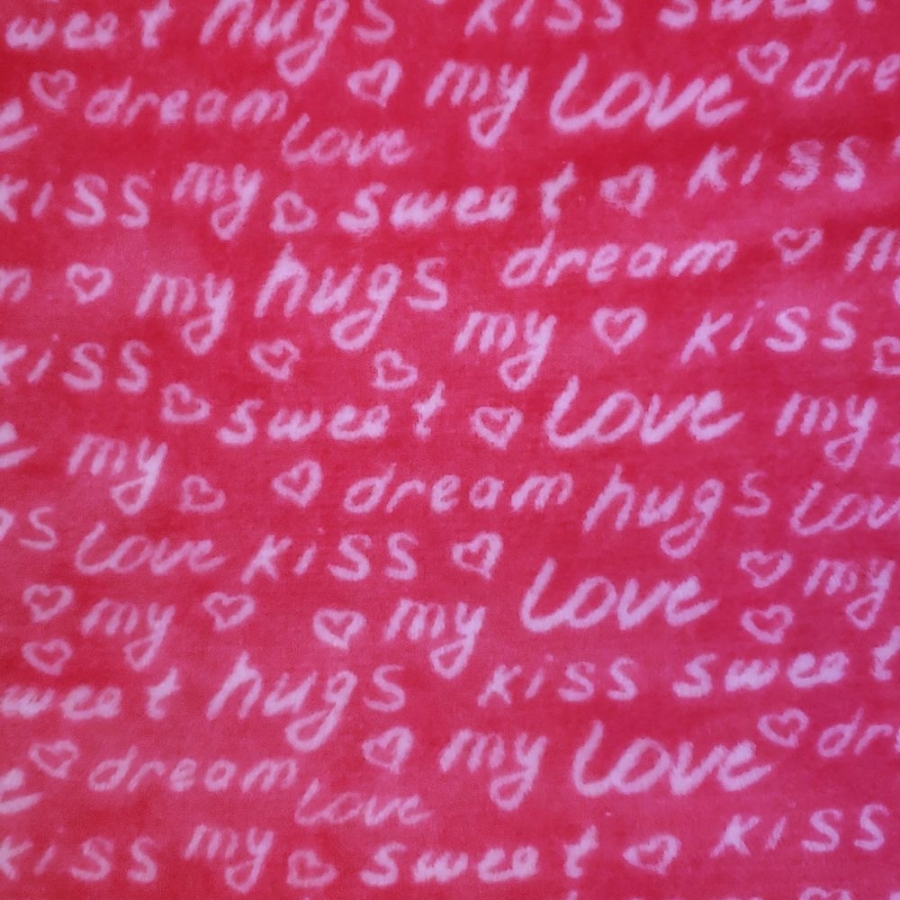 Love Cuddle Fleece Print - Click Image to Close