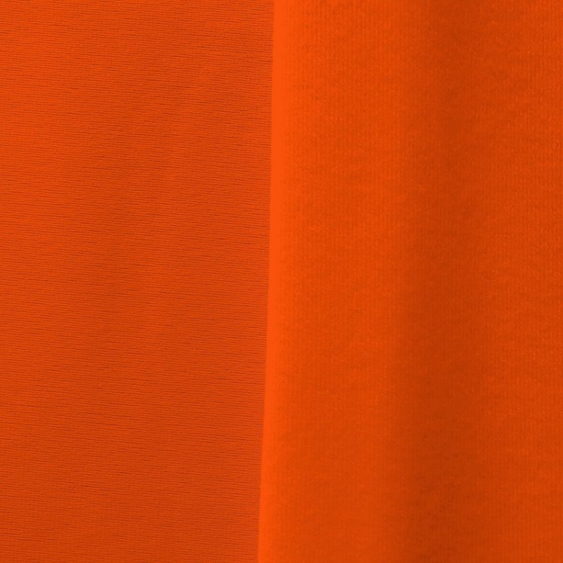 Tricot Brushed Dazzle Orange