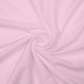 Cotton Jersey Spandex Powder Pink