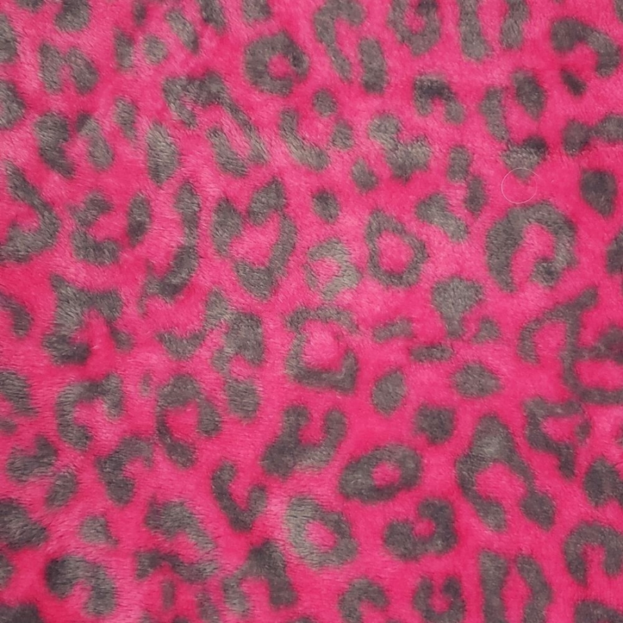 Leopard Cuddle Fleece Print - Click Image to Close