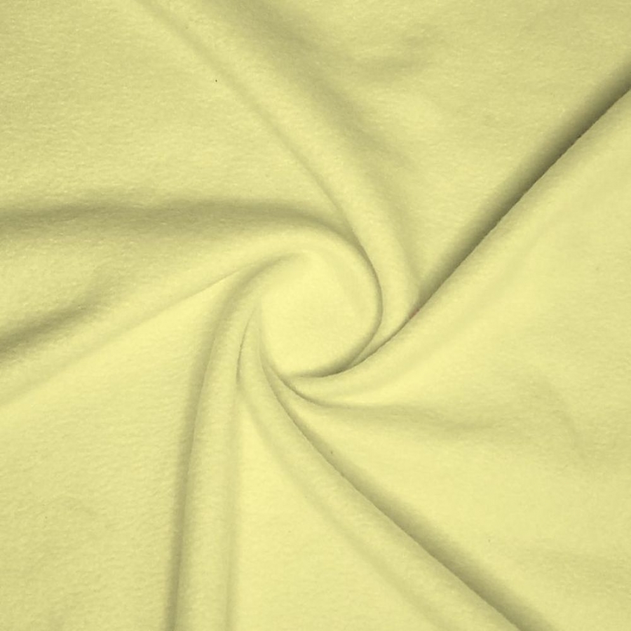 Anti-Pill Fleece Solid Lemon - Click Image to Close