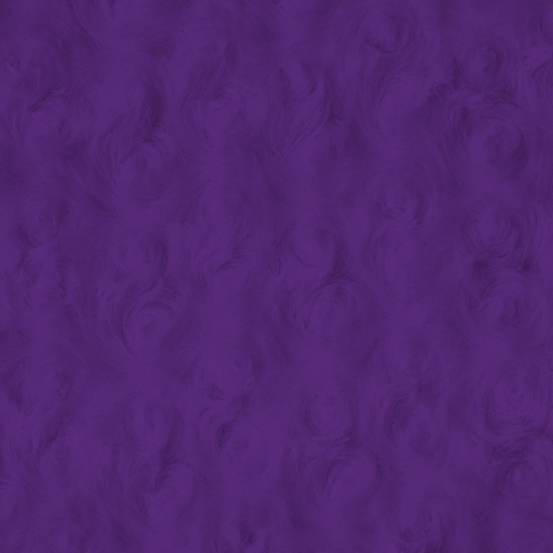 Minky Rosebud Cuddle Purple