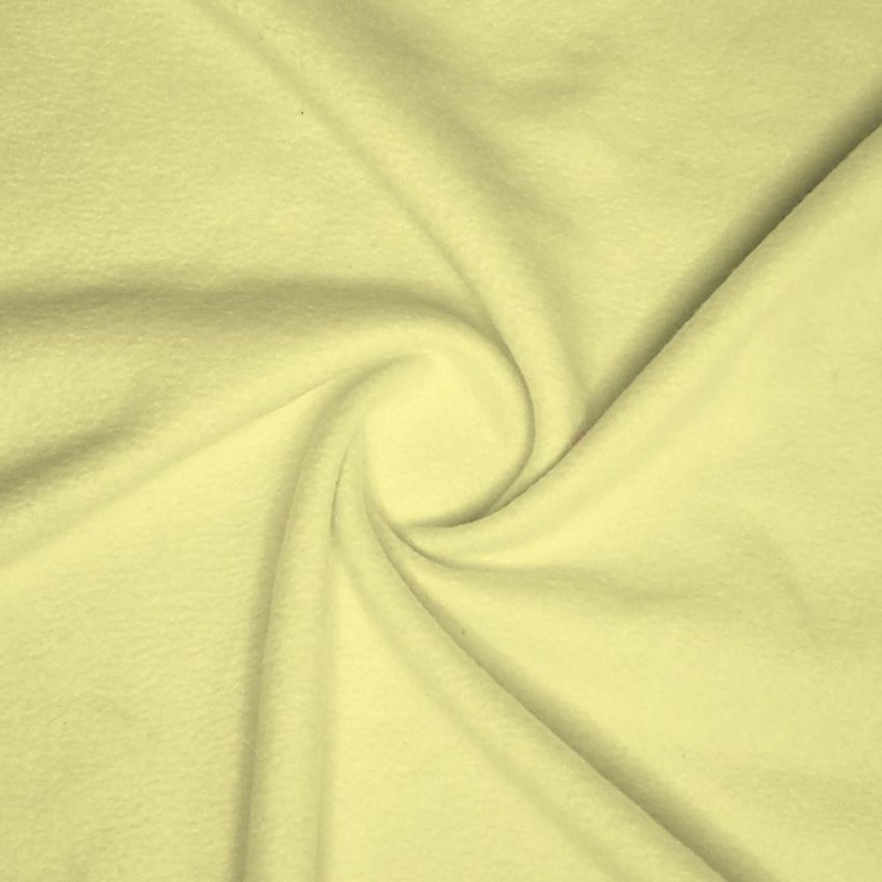 Anti-Pill Fleece Solid Lemon