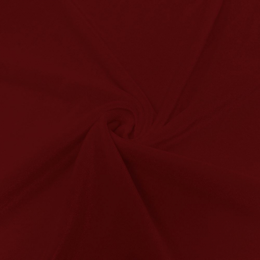 Stretch Velvet Burgundy - Click Image to Close