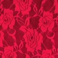 Rose Flower Lace-379-400-Red