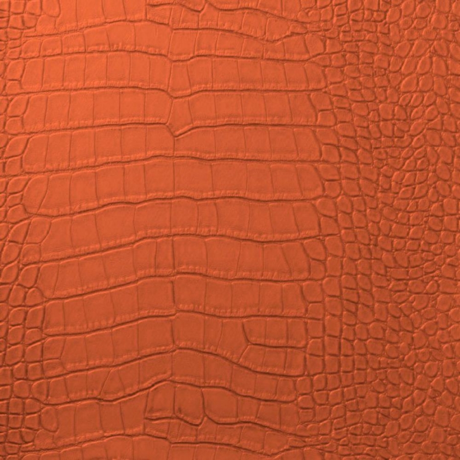 Vinyl Crocodile Orange - Click Image to Close