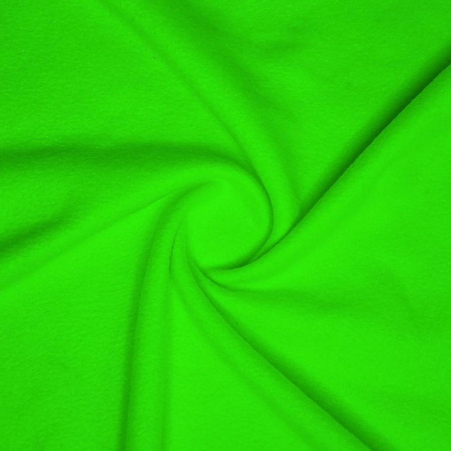 Anti-Pill Fleece Solid Neon Green - Click Image to Close