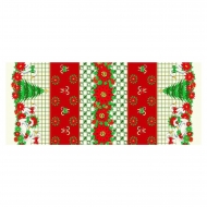 Poly Poplin Christmas Tablecloths Fabric Style# 10019