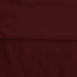 Fleece Polyester Cotton-Burgundy