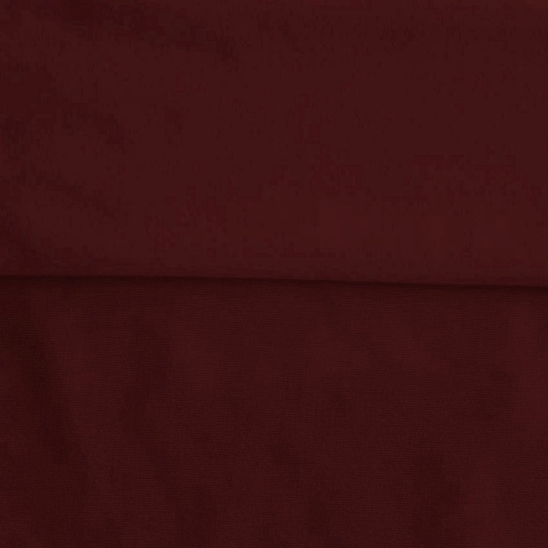 Fleece Polyester Cotton-Burgundy