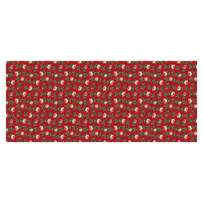 Poly Poplin Christmas Tablecloths Fabric Style# 10025