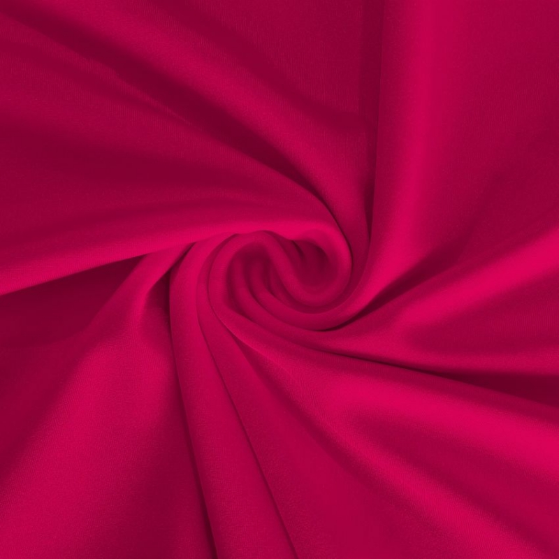 Shiny Polyester Spandex Fucshia