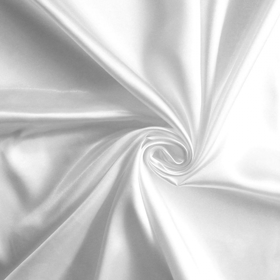 Bridal satin White - Click Image to Close