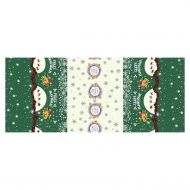 Poly Poplin Christmas Tablecloths Fabric Style# 10010