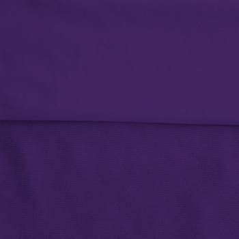 Fleece Polyester Cotton-Purple
