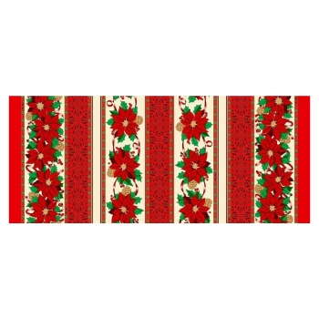 Poly Poplin Christmas Tablecloths Fabric Style# 1006