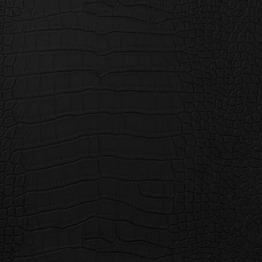 Vinyl Crocodile Black - Click Image to Close