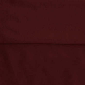 Fleece Polyester Cotton-Burgundy