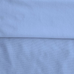 Fleece Polyester Cotton-Sky Blue